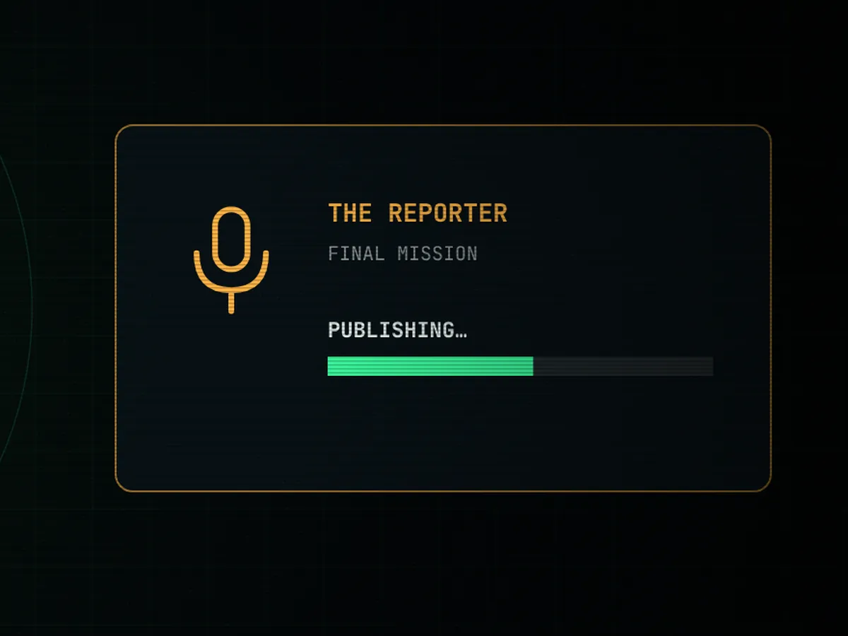 The journalist publishes what you found
